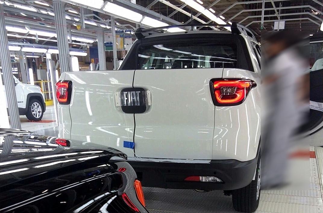 Новый пикап Fiat Toro засветился в интернете Новый пикап Fiat Toro засветился в интернете
