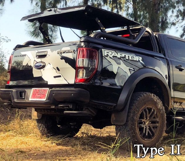 Крышка в два положения на пикап Ford Raptor — изображение 3