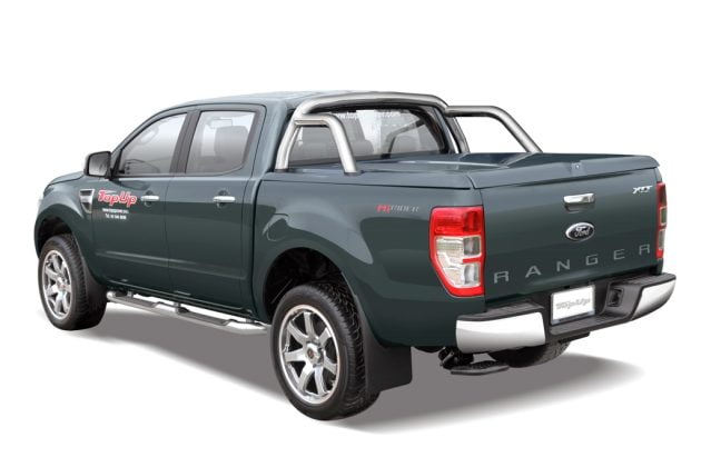 Крышка кузова c дугой безопасности на пикап Ford Ranger 2012 года