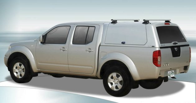 Кунг модели CML с распашными пластиковыми бортами Navara