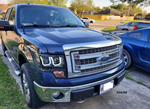Фары головного света для пикапа Ford F-150 2009-2014 — изображение 6