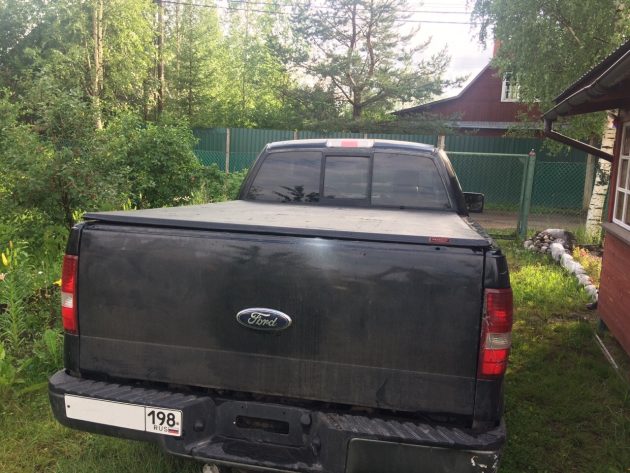 Трехсекционный тент Kramco на пикап Ford F150, 250, 350 — изображение 2