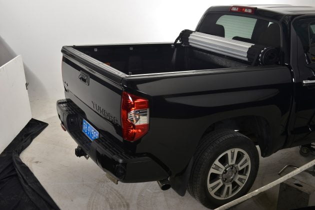 Алюминиевый тент усиленный для пикапа Toyota Tundra — изображение 6