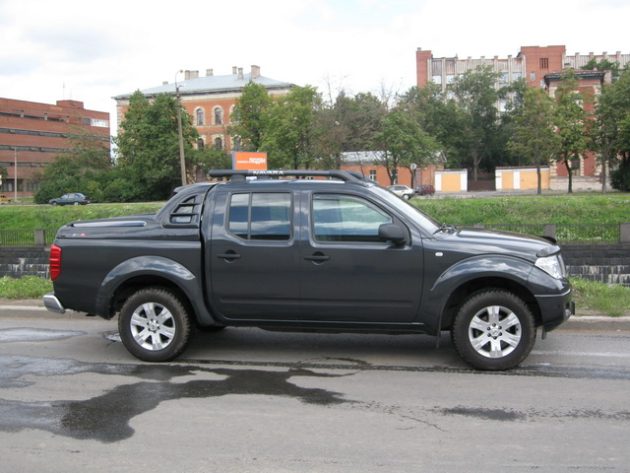 Крышка кузова Альфа со спойлером SC-R, Sport Cover, для пикапа Nissan Navara