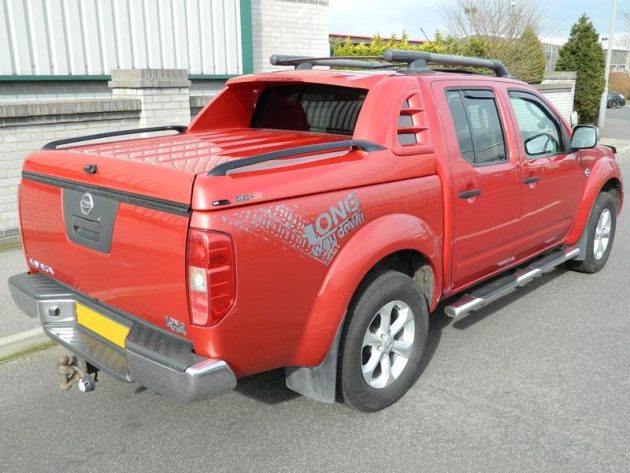 Крышка кузова Альфа со спойлером SC-R, Sport Cover, для пикапа Nissan Navara — изображение 4