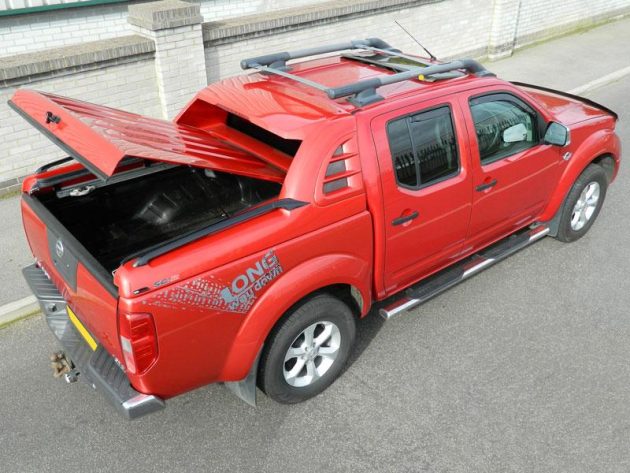 Крышка кузова Альфа со спойлером SC-R, Sport Cover, для пикапа Nissan Navara — изображение 5