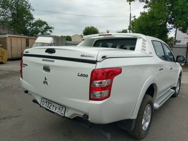 Крышка кузова Alpha со спойлером SC-Z, Sport Cover, для пикапа MITSUBISHI L200 2015 — изображение 8