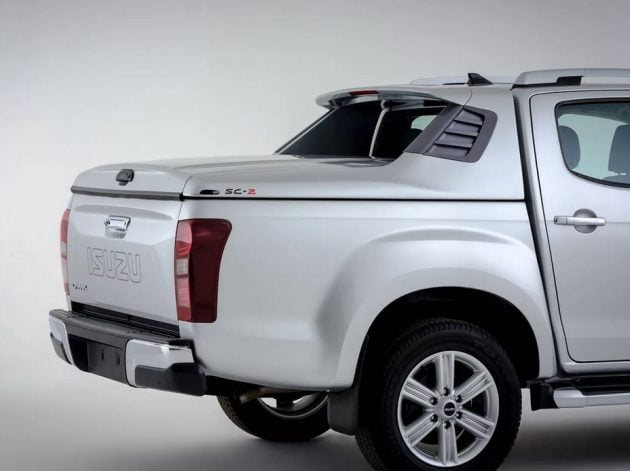 Крышка кузова Alpha со спойлером SC-Z, Sport Cover, для пикапа Isuzu D-Max