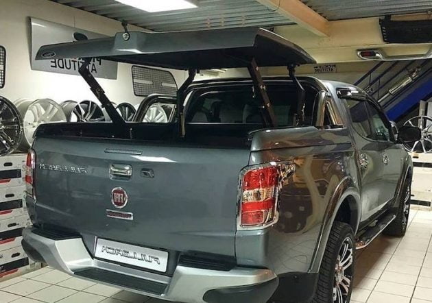 Крышка кузова с дугами для пикапа Mitsubishi L200 с 2019 года — изображение 6