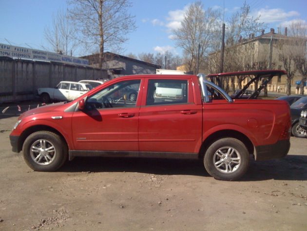Крышка кузова с дугой безопасности для пикапа SSANGYONG SPORTS — изображение 2