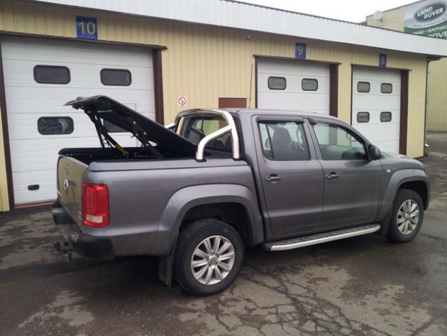 Крышка кузова TopUp c дугой безопасности для Volkswagen Amarok в одно положение