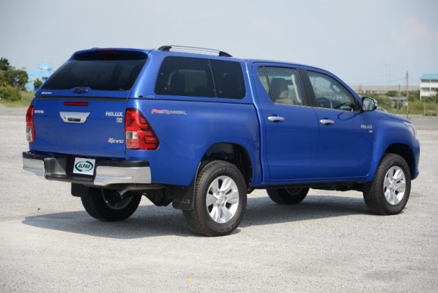 Кунг Alpha для пикапа Toyota Hilux REVO. Mодель GTE