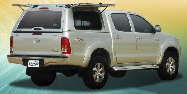 Кунг модели CME со стеклами для пикапа TOYOTA Hilux Vigo — изображение 2