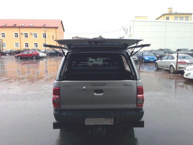Кунг модели CME-L с распашными стеклами для Toyota Hilux Vigo — изображение 4