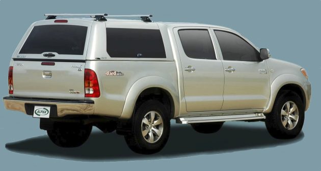 Кунг модели CME со стеклами для пикапа TOYOTA Hilux Vigo
