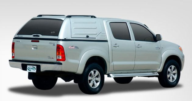 Кунг модели CML-G с распашными пластиковыми бортами для Toyota Hilux Vigo