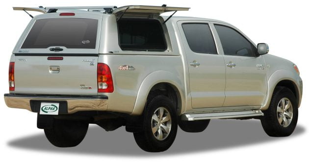 Кунг модели CML с распашными пластиковыми бортами для Toyota Hilux Vigo — изображение 2