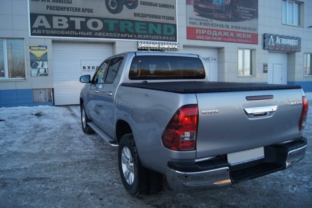 Отстегивающийся тент Kramco для Toyota HiLux REVO — изображение 3