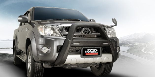 Передний бампер для пикапа Toyota Hilux — изображение 4
