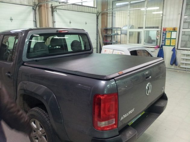 Подъемный трехсекционный тент Kramco для Volkswagen Amarok