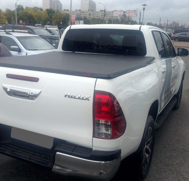 Мягкий трехсекционный тент для Fiat Fullback