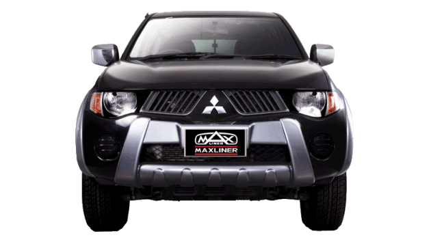 Защита переднего бампера для пикапа MITSUBISHI L200 (Митсубиши Л200)