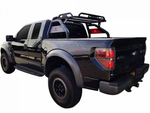 Защитная дуга в кузов для TOYOTA Hilux REVO Black Horse — изображение 4