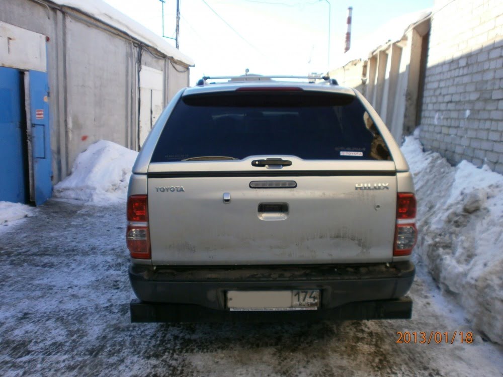 Фото TOYOTA Hilux (ТОЙОТА Хайлюкс) • Аксессуары для пикапа Kungi.net