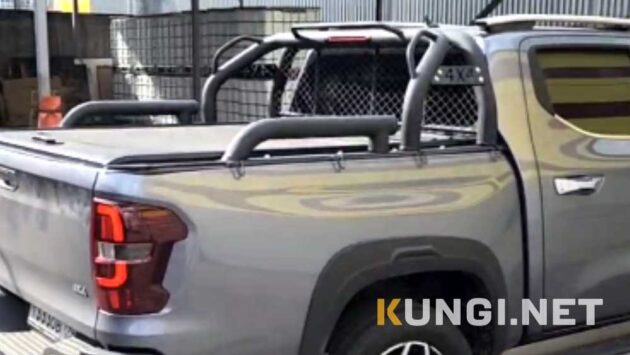 Дуга на Changan Hunter Plus с решеткой (защитой заднего стекла) — изображение 2