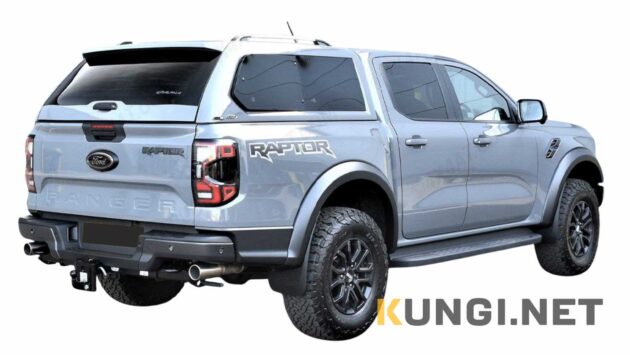 Кунг стеклопластиковый ALPHA GSE для пикапа Ford Ranger Raptor — изображение 2